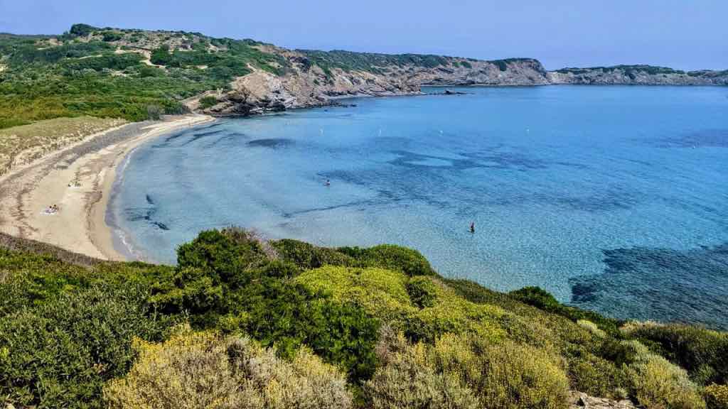 Cala Tortuga, près du phare de Favaritx.