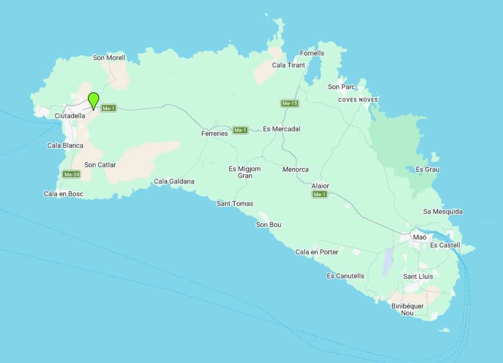 Carte lithica Minorque