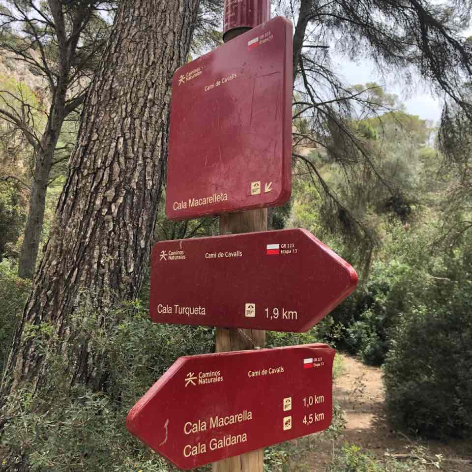 randonnées cala turqueta