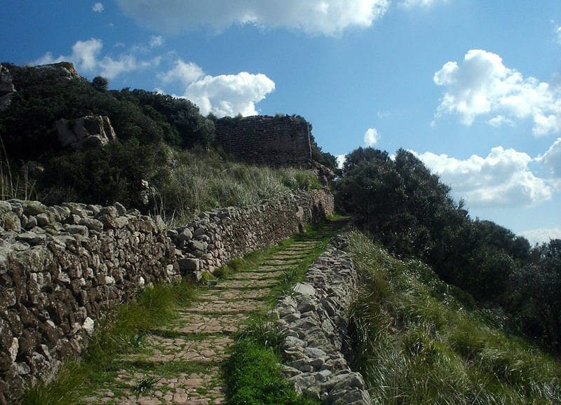 Excursion Santa Agueda Chateau de Santa Agueda - Minorque