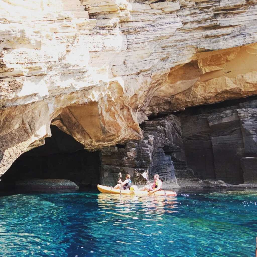 Grottes Kayak
