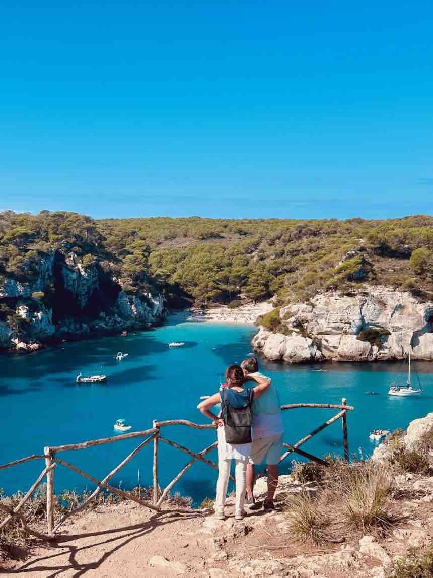 Ermita Ferreries mirador cala macarelleta