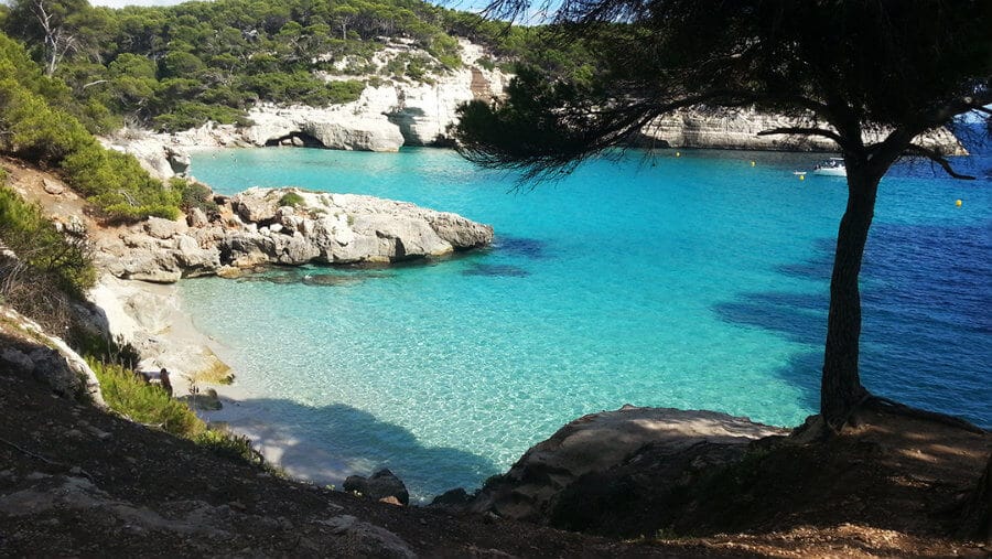 Cala Mitjaneta : Crique vierge sur le cote Sud de Minorque, MON AVIS