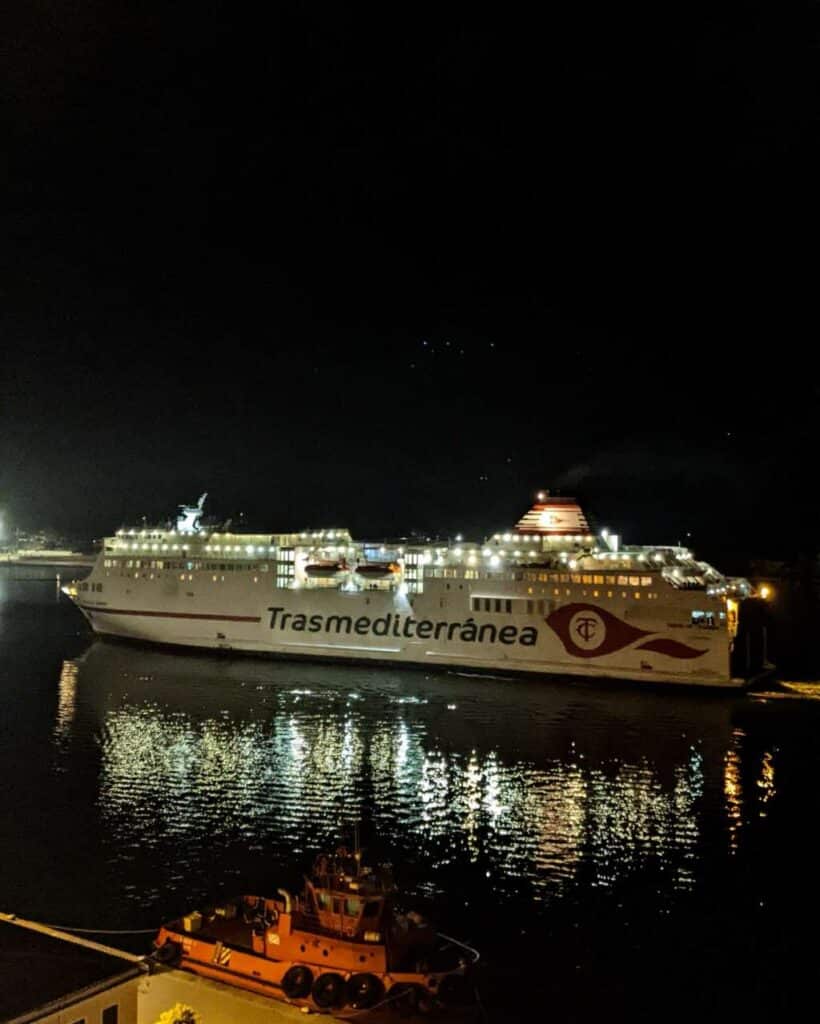 ferry nuit minorque