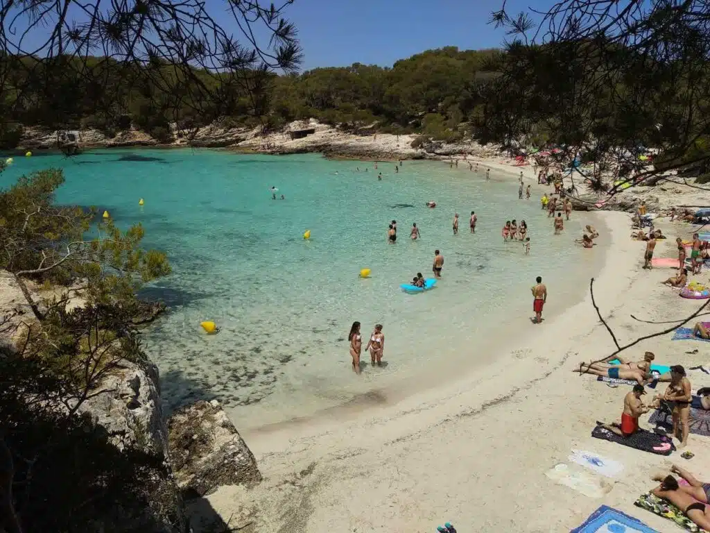 Vue Haut Cala Turqueta Vue Haut Cala Turqueta