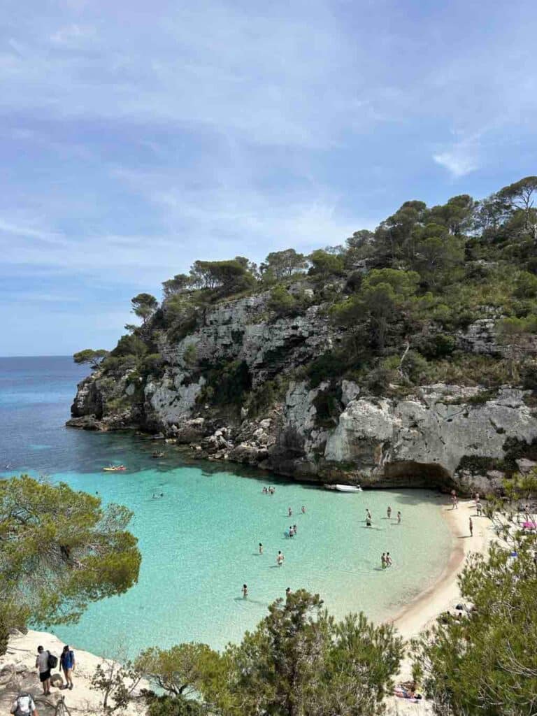 plages macarelleta minorque
