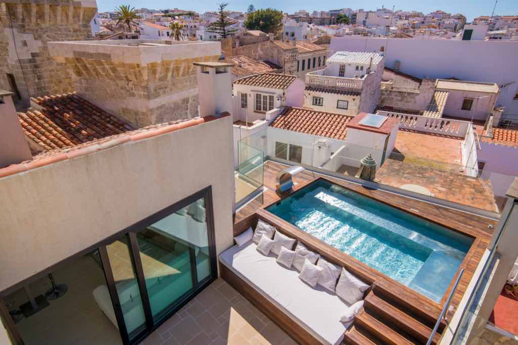 Sindic Hotel, hôtel adults only en plein centre-ville de Mahon, Minorque