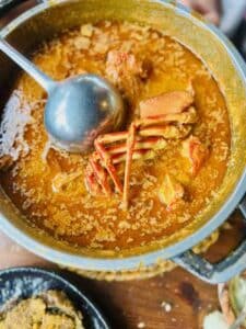 caldereta de langosta Minorque