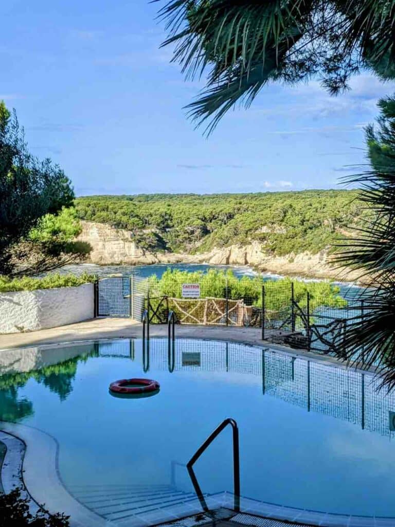 location villa cala galdana