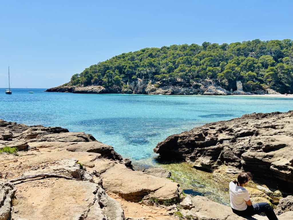 Crique Sauvage De Trebaluger crique trebaluger minorque