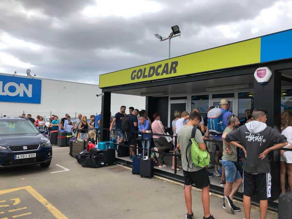 agence de voiture low cost à Minorque