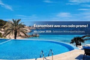 codes promos minorque