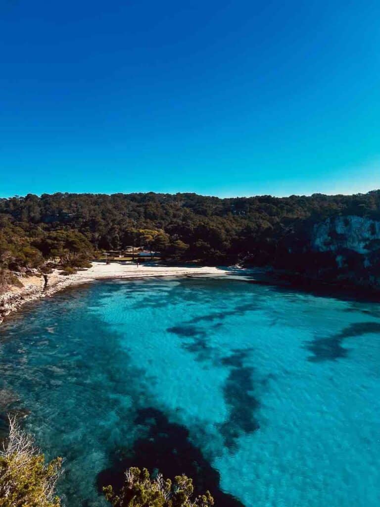 Cala Macarella à Ciutadella
