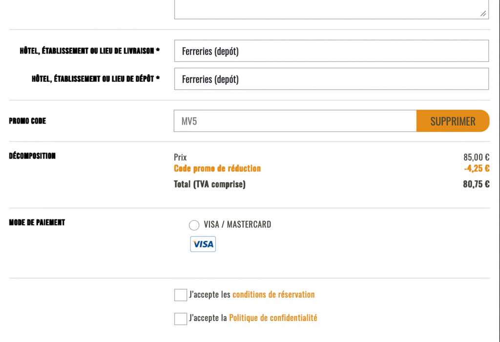 Code promo MV5 pour louer un Méhari chez Vintage Garage Menorca;
