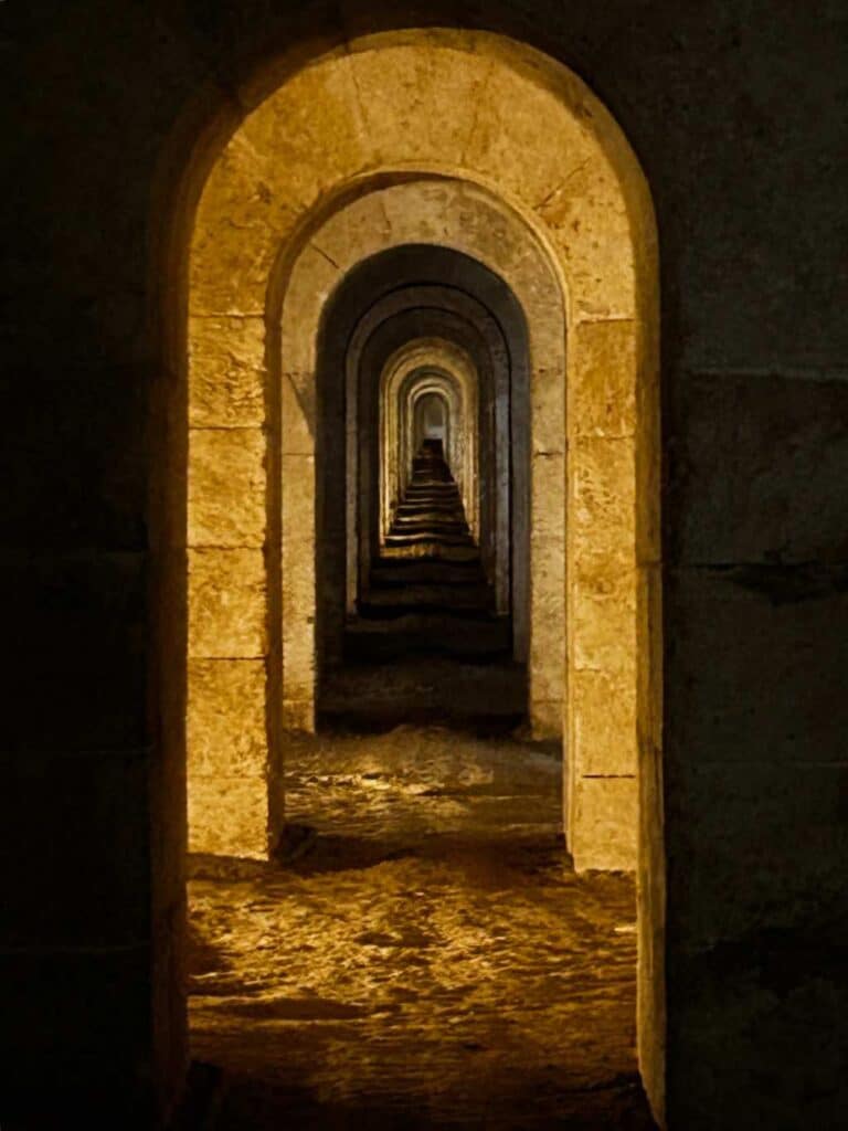 tunnel forteresse Isabel II Mahon